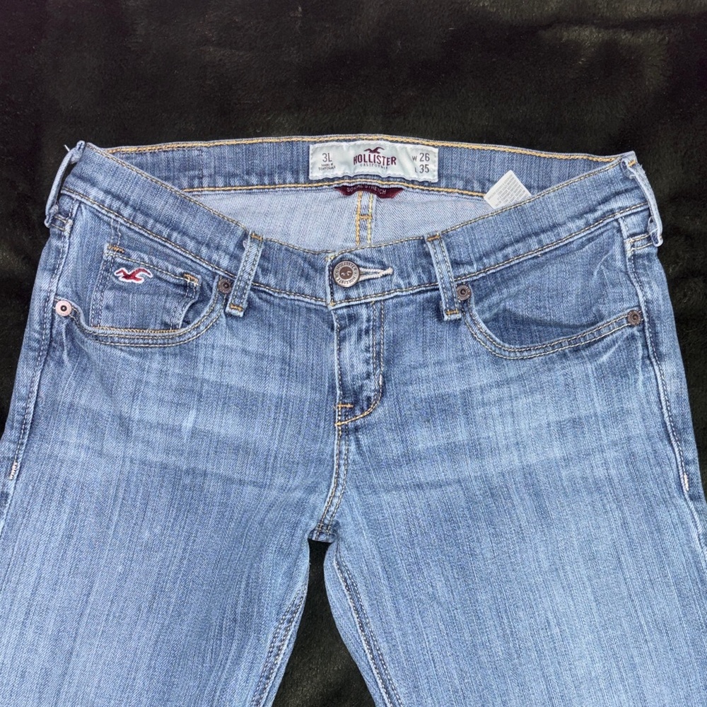 Hollister Women's Light Blue Jeans